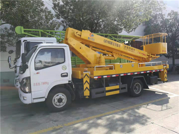 东风国六18米伸缩臂高空作业车-程力直臂高空作业车