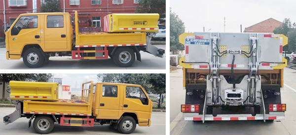 程力威牌CLW5041TFZJDP型防撞缓冲车