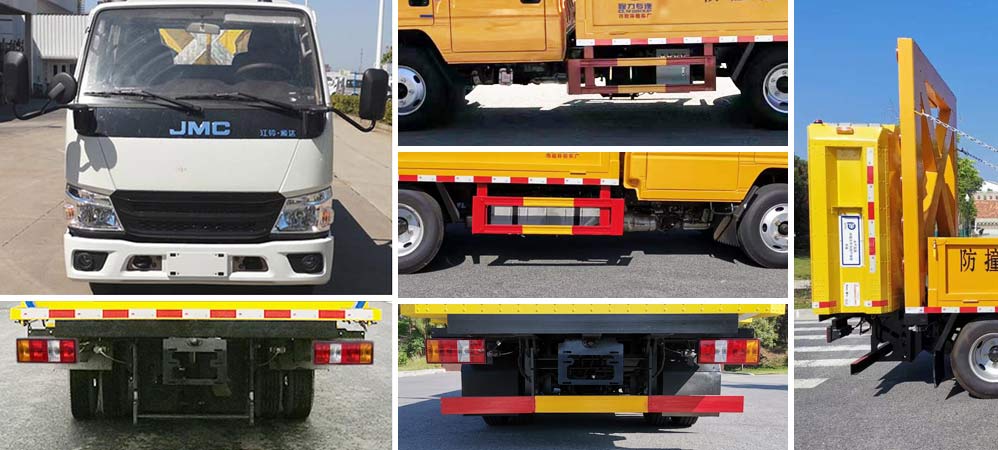 程力威牌CLW5041TFZJDP型防撞缓冲车