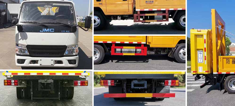 程力威牌CLW5040TFZJDP型防撞缓冲车