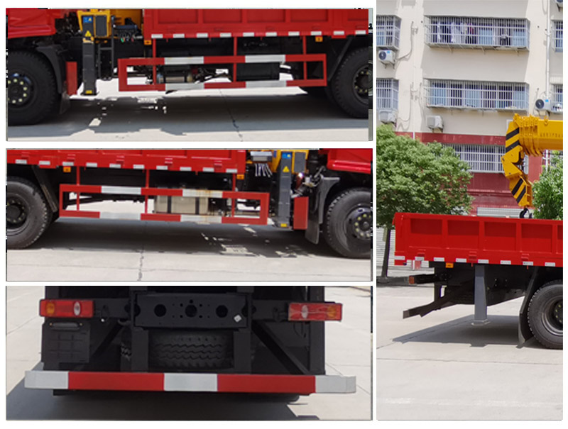 程力威牌CLW5180JSQA6SZ型随车起重运输车