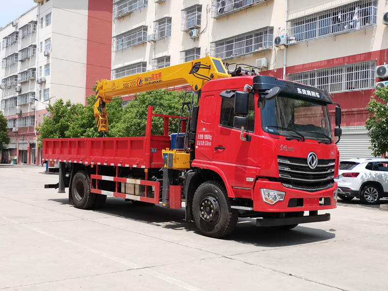 程力威牌CLW5180JSQA6SZ型随车起重运输车