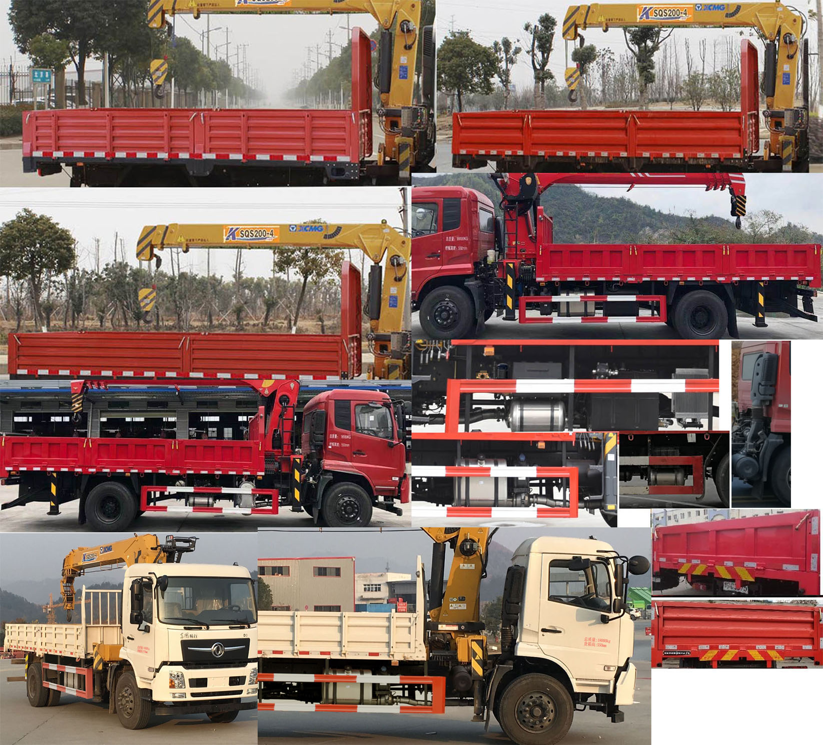 程力威牌CLW5240JSQA6SZ型随车起重运输车