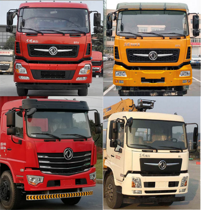 程力威牌CLW5250JSQE6型随车起重运输车
