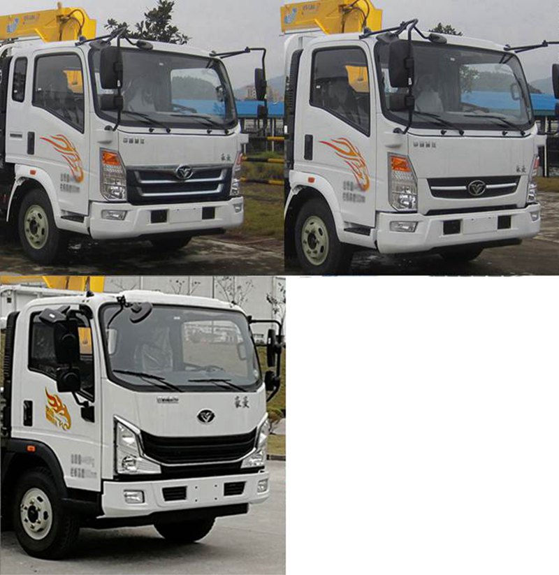 程力威牌CLW5143JSQ6SZ型随车起重运输车