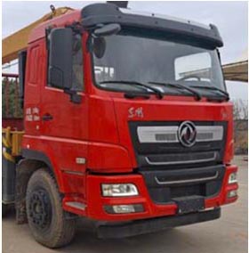 程力威牌CLW5315JSQ6SZ型随车起重运输车