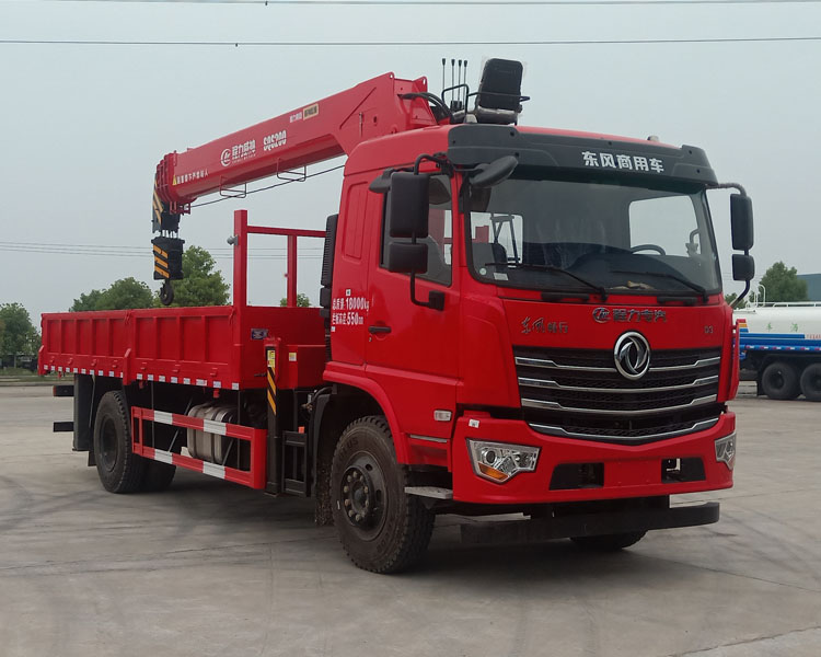 程力威牌CLW5181JSQ6SZ型随车起重运输车