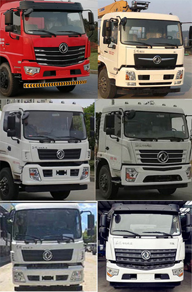 程力威牌CLW5185JSQ6SZ型随车起重运输车