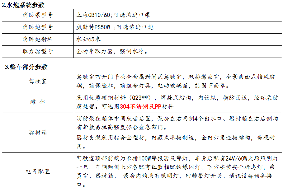 五十铃8.5吨水罐消防车